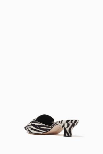 hover state of Danielle 35 Mules in Ponyhair