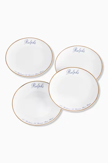 Ralph's Paris Canape Plates, Set of 4