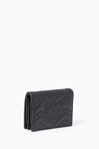 محفظة مارمونت مبطنة بشعار GG سوداء