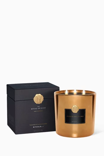The Ritual of Oudh Scented Candle XL, 1000g