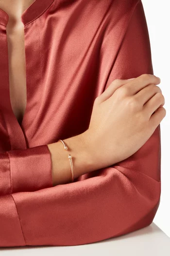Cable Spira® Diamond Bracelet in 18kt Rose Gold