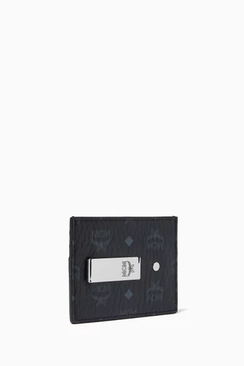 Mini Money Clip Card Case in Visetos Original 
