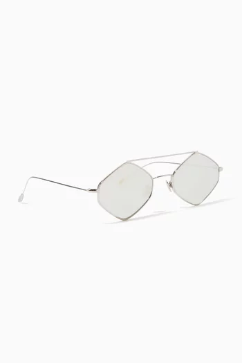 Rigaut Diamond Sunglasses in Metal 