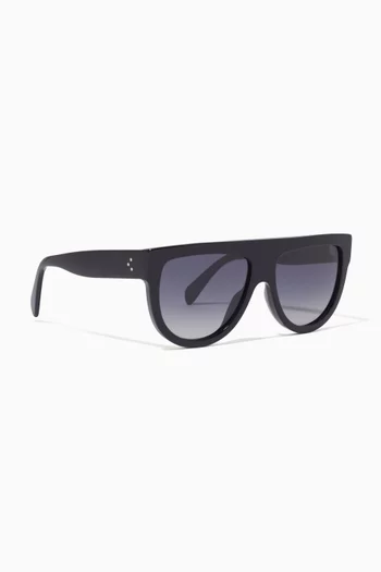 D-shape Sunglasses in Acetate