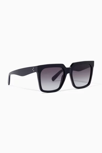 Square Sunglasses in Acetate 