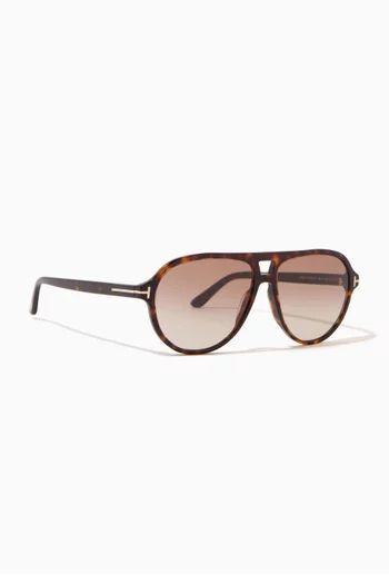 D-frame Sunglasses in Acetate    