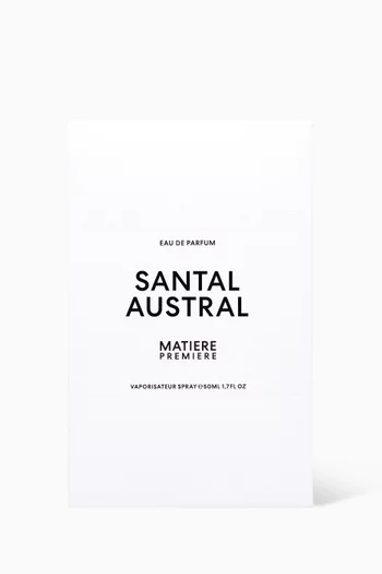 Santal Austral Eau de Parfum, 50ml