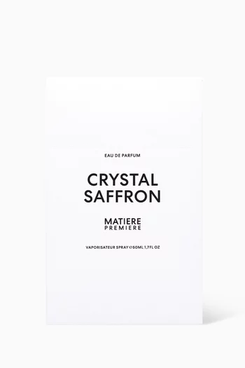 Crystal Saffron Eau de Parfum, 50ml