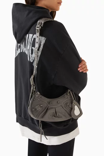XS Le Cagole Shoulder Bag in Leather
