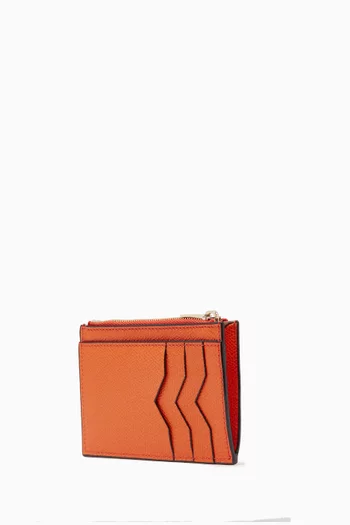 Card Holder in Millepunte Leather