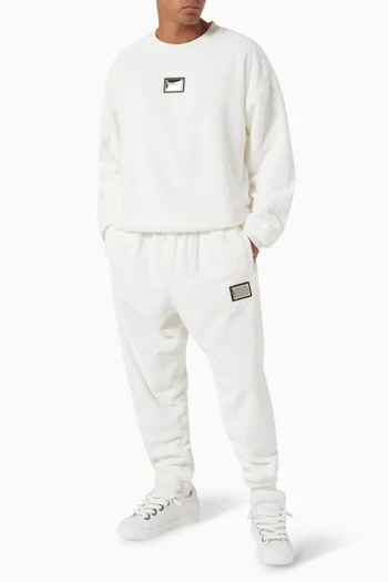 Oversized Sweatpants in Cotton Terry