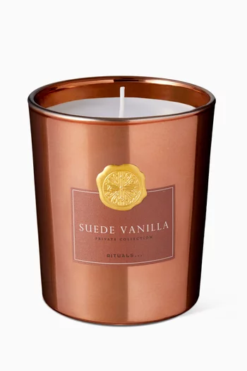 Suede Vanilla Scented Candle
