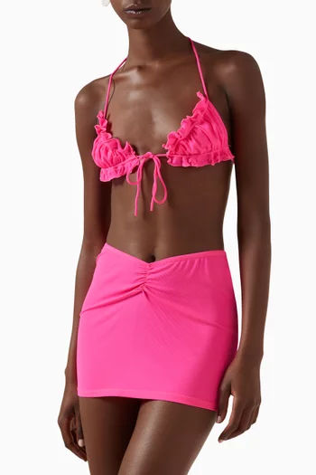 The Lana Swim Skirt in Stretch-nylon