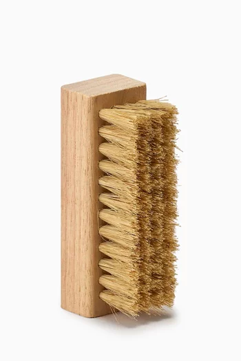 Premium Cleaning Brush in Walnut Wood