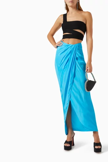 Paita Maxi Skirt in Silk