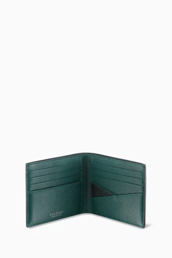 Bvlgari Bvlgari Bifold Wallet in Calf Leather