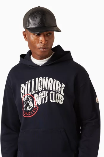 X Billionaire Boys Club Baseball Cap in Leather