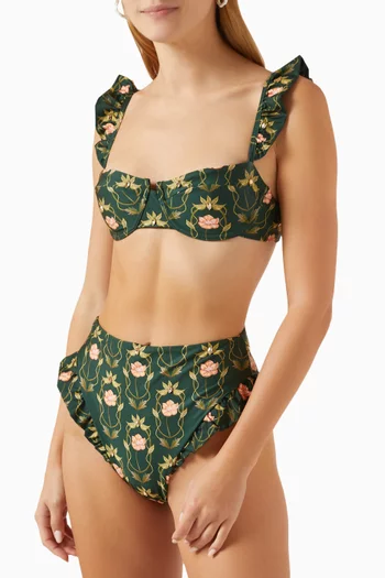 Kiwi Bikini Top