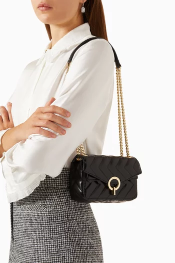Yza Shoulder Bag in Quilted Leather