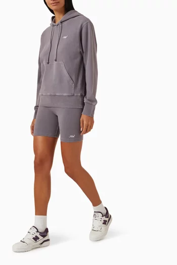 Jen Biker Shorts in Interlock-knit