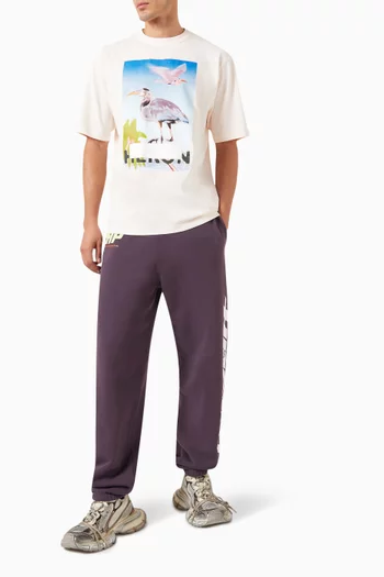 Censored Heron T-shirt in Cotton Jersey