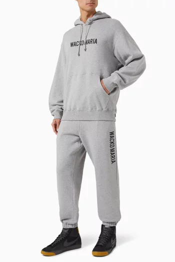 Logo-embroidered Sweatpants in Cotton-knit