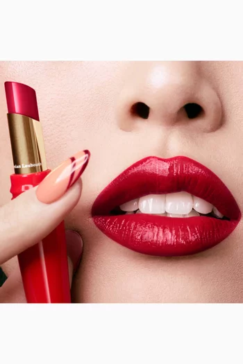 001S Rouge Louboutin Rouge Stiletto Glossy Shine Lipstick, 2g