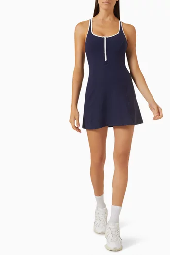 Ali Mini Dress in Stretch Recycled-nylon