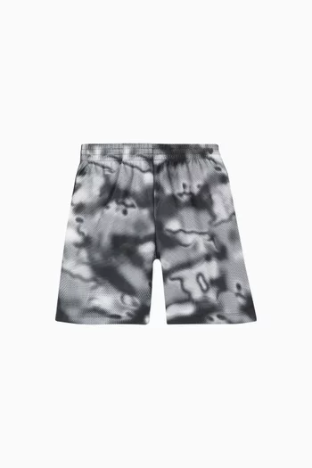 Tie-dye Dri-Fit Shorts in Polyester