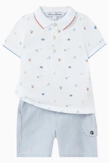 Polo Shirt in Cotton