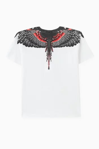 Grizzly Wings T-shirt in Cotton-jersey