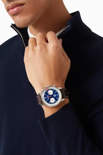 ساعة توب تايم كرونوغراف بعيار B01 وإصدار سيارة شيلبي كوبرا، 41 مم