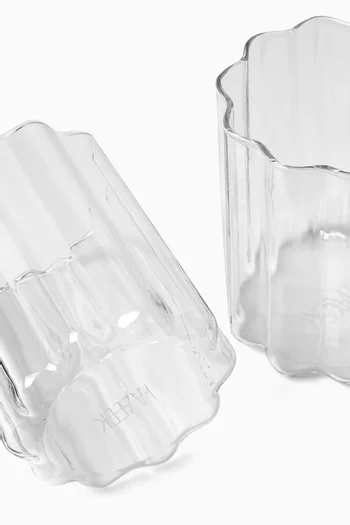 Wave Glass, Set of 2