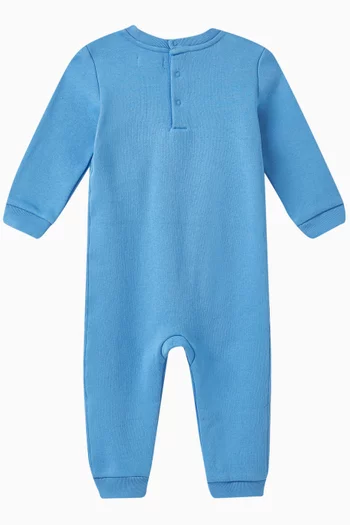 Bear Print Coverall in Cotton