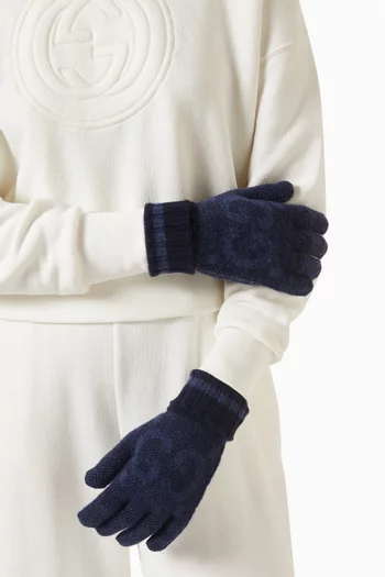 GG Gloves in Cashmere
