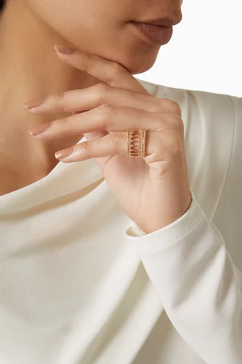 Baalbeck Classic Pinky Ring in 18kt Rose Gold