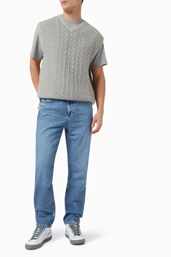 Ethan Sweater Vest in Wool Blend