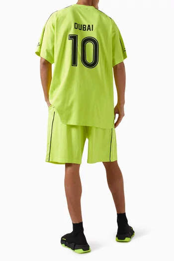 Dubai Soccer T-Shirt in Vintage Jersey
