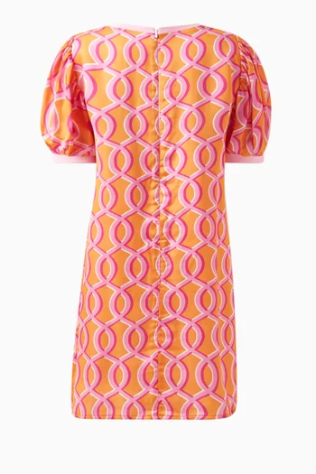 Printed Dress in Cotton