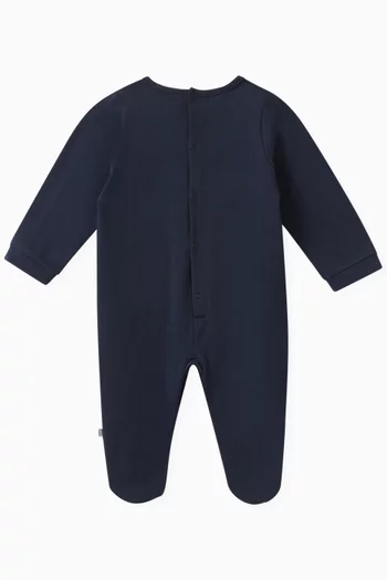 Logo Overall in Cotton