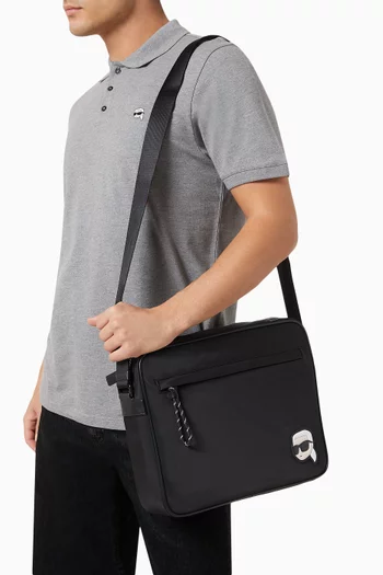 K/Ikonik Messenger Bag in Nylon