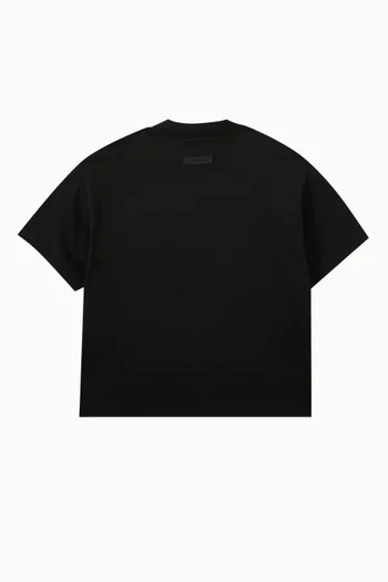 Short-sleeve Crewneck T-shirt in Cotton-jersey