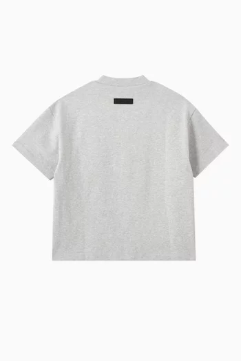 Short-sleeve Crewneck T-shirt in Cotton-jersey