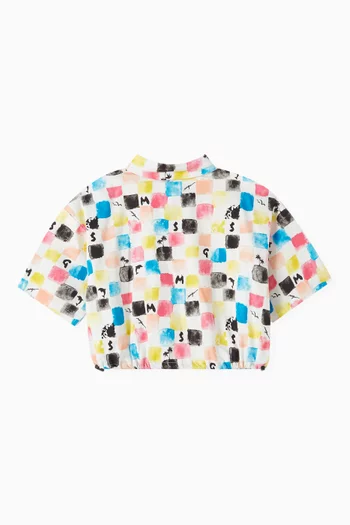Printed Shirt in Cotton
