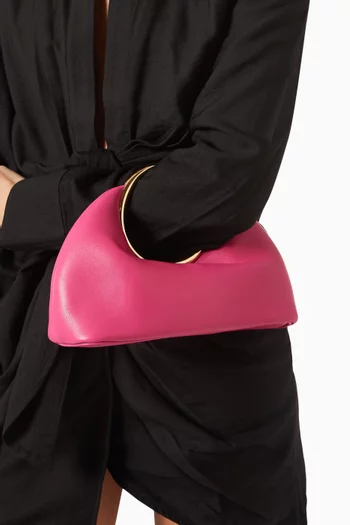 Mini Le Petit Calino Top Handle Bag in Leather