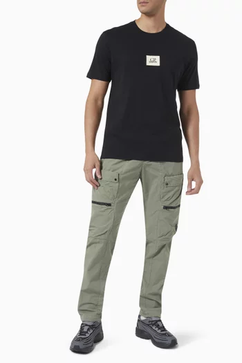 Micro Reps Cargo Track Pants in Cotton