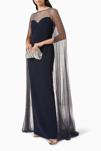 Cordelia Crystal-embellished Gown