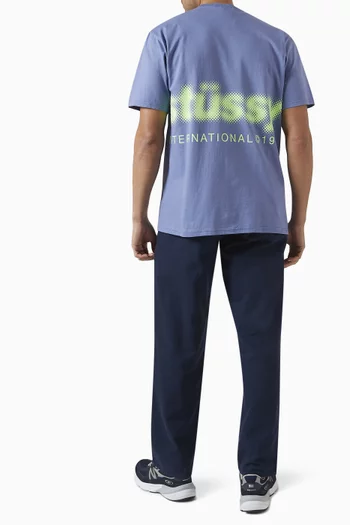 Blurred Logo T-Shirt in Cotton