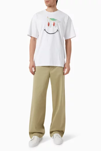 Smiley® Ripe T-shirt in Cotton-jersey