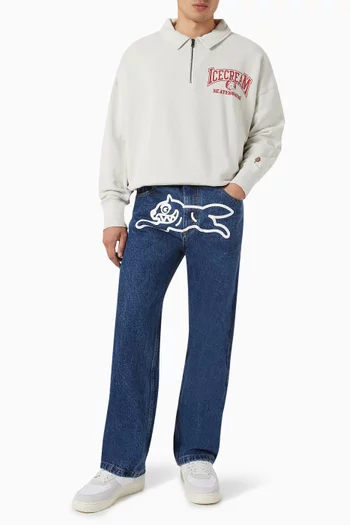 Running Dog Double Scoop Jeans